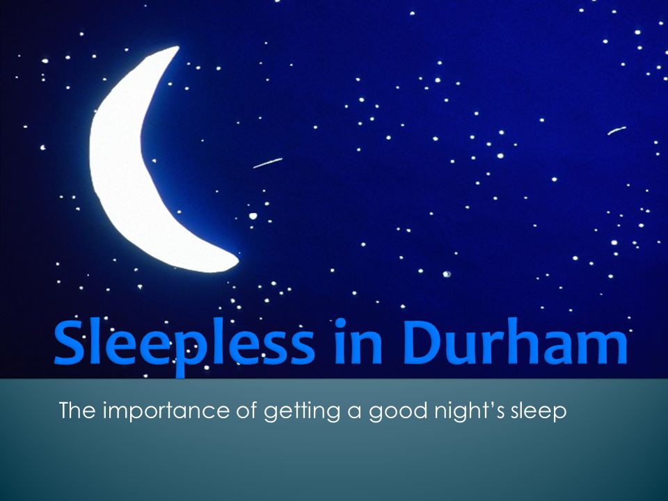 Importance of good nights rest essay
